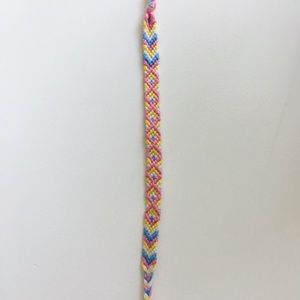 Combined X and chevron friendship bracelet